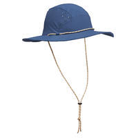 Men’s Anti-UV Mountain Trekking Hat - TREK 500 Blue