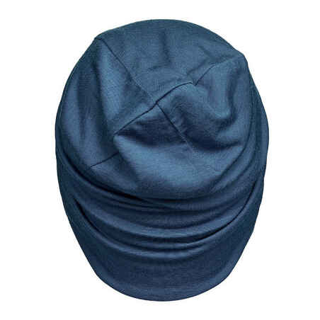 Merino Wool Hat - Blue