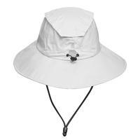 Svetlosivi vodootporni šešir za treking TREK 900