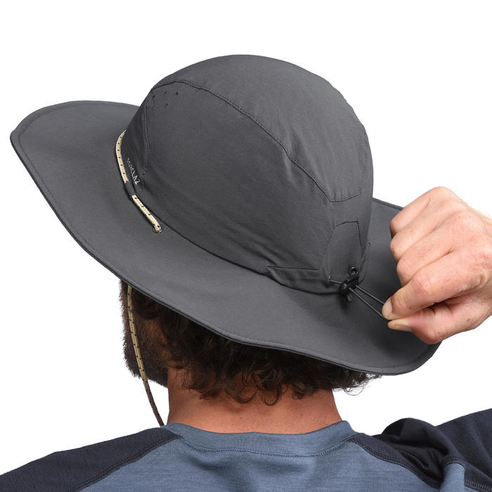 Forclaz Chapeau de trekking montagne antiUV TREK 500 homme Decathlon