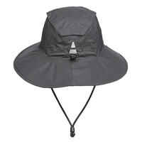 Sombrero trekking impermeable MT900  GRIS OSCURO