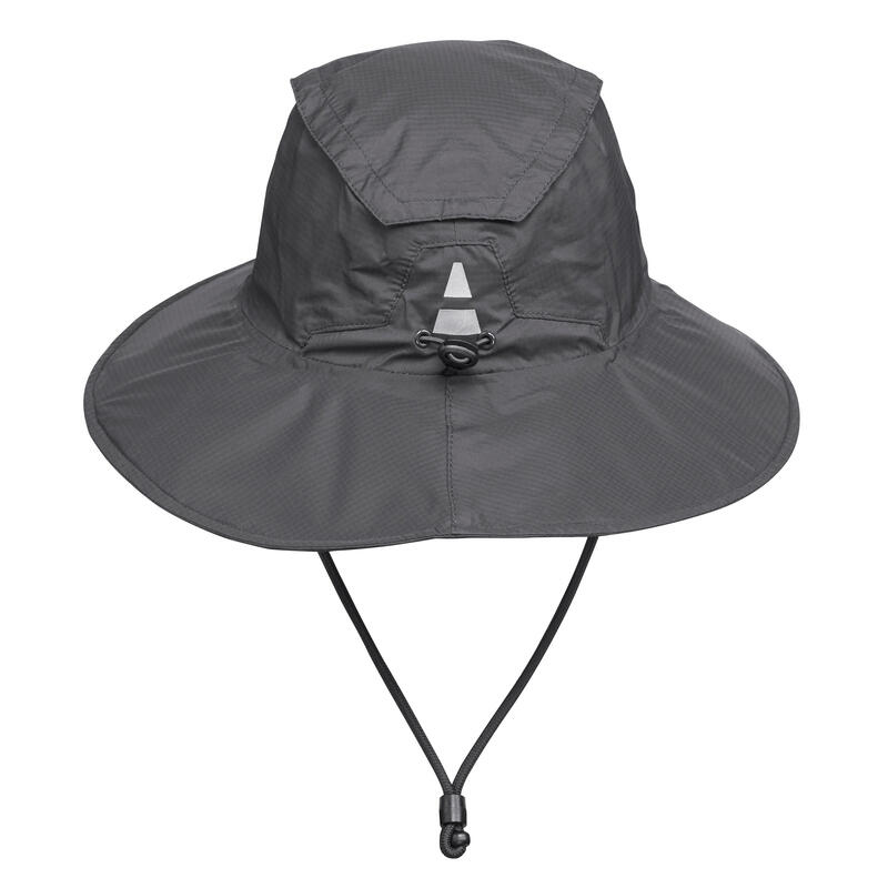 Waterproof mountain Trekking hat | TREK 900 - Dark grey