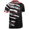 H500 Handball Jersey - Black/White/Red