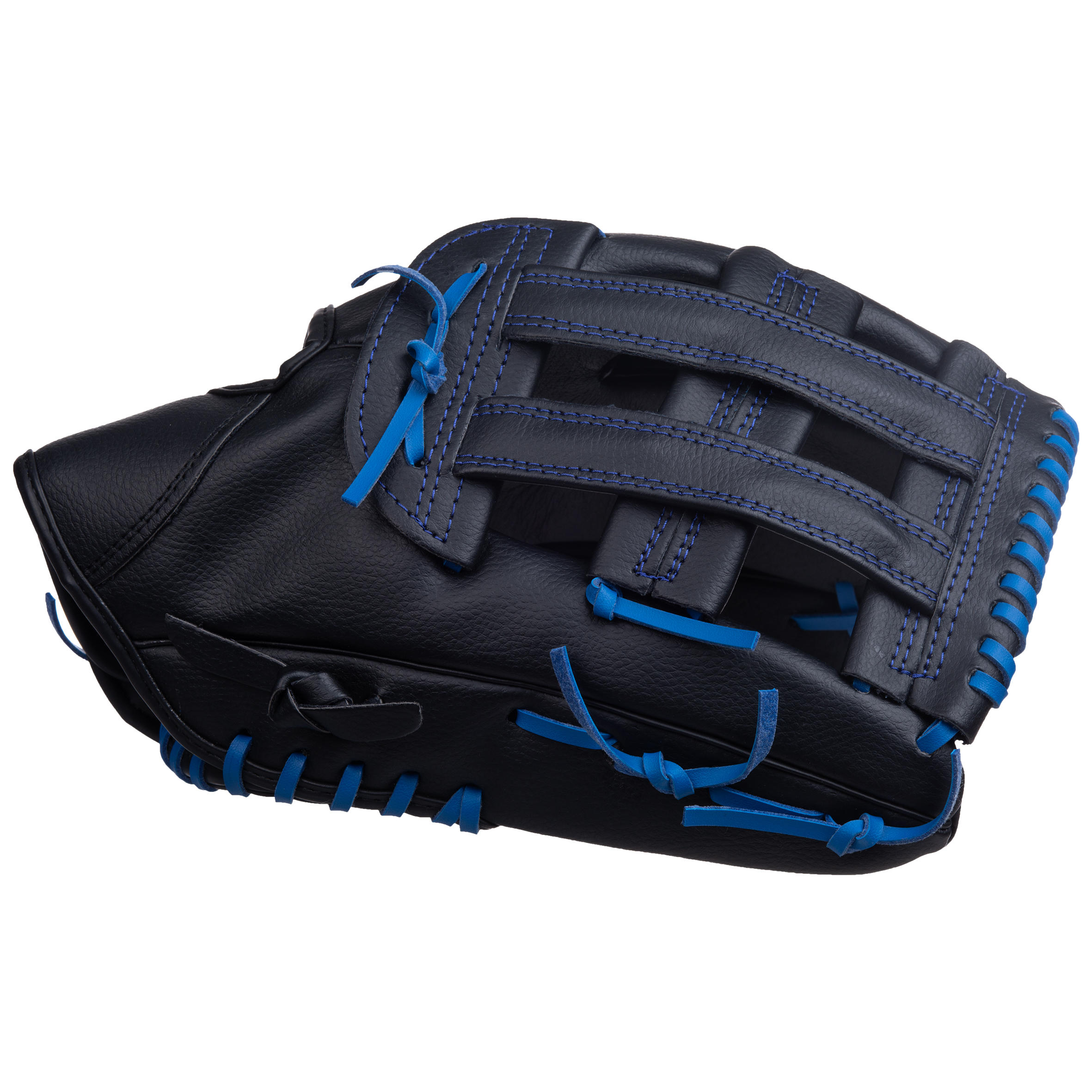 Gant de baseball droitier - BA 150 noir/bleu - KIPSTA