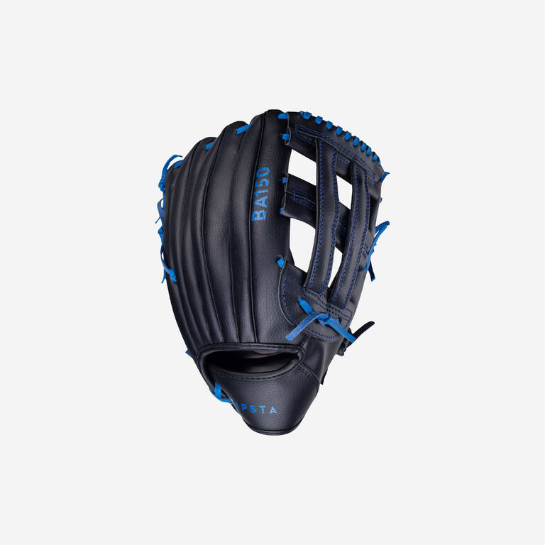 Baseball glove right-hand throw adult -  BA150 blue