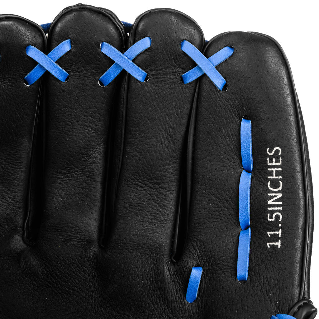 Beisbolo pirštinė „BA150“, kairei rankai, mėlyna