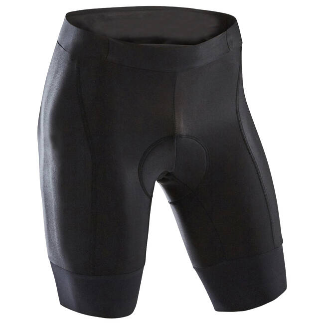 Buy Men's Road Cycling and Touring Bibless Shorts RC500 - Black Online