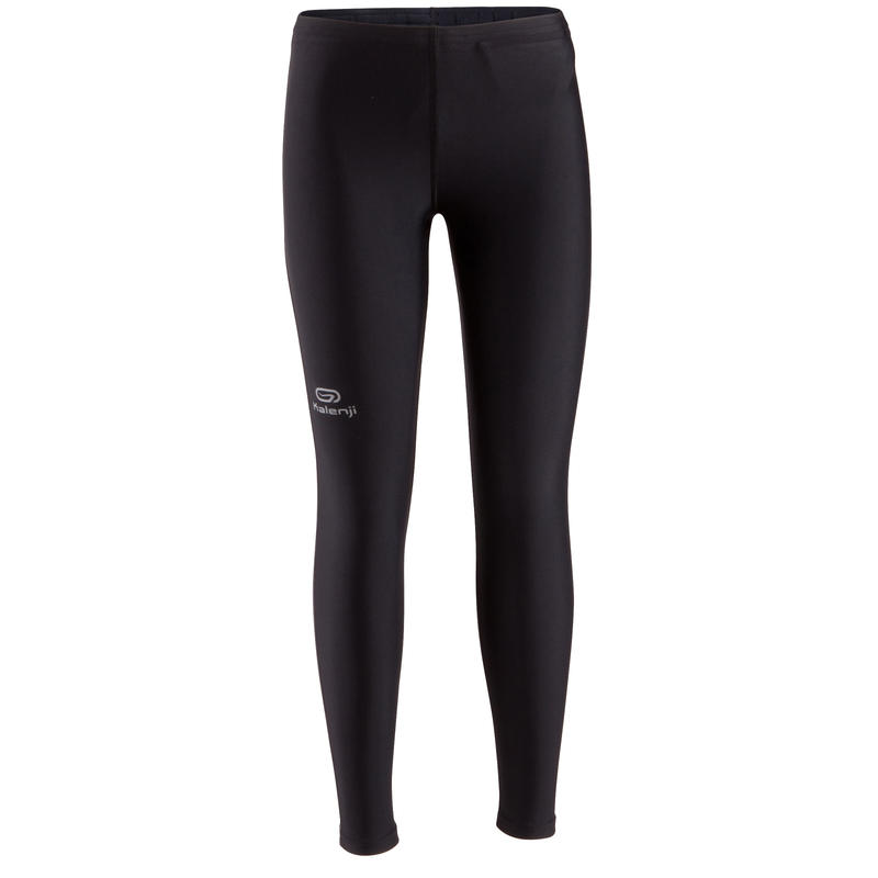 EKIDEN KIDS RUNNING TIGHTS BLACK Decathlon