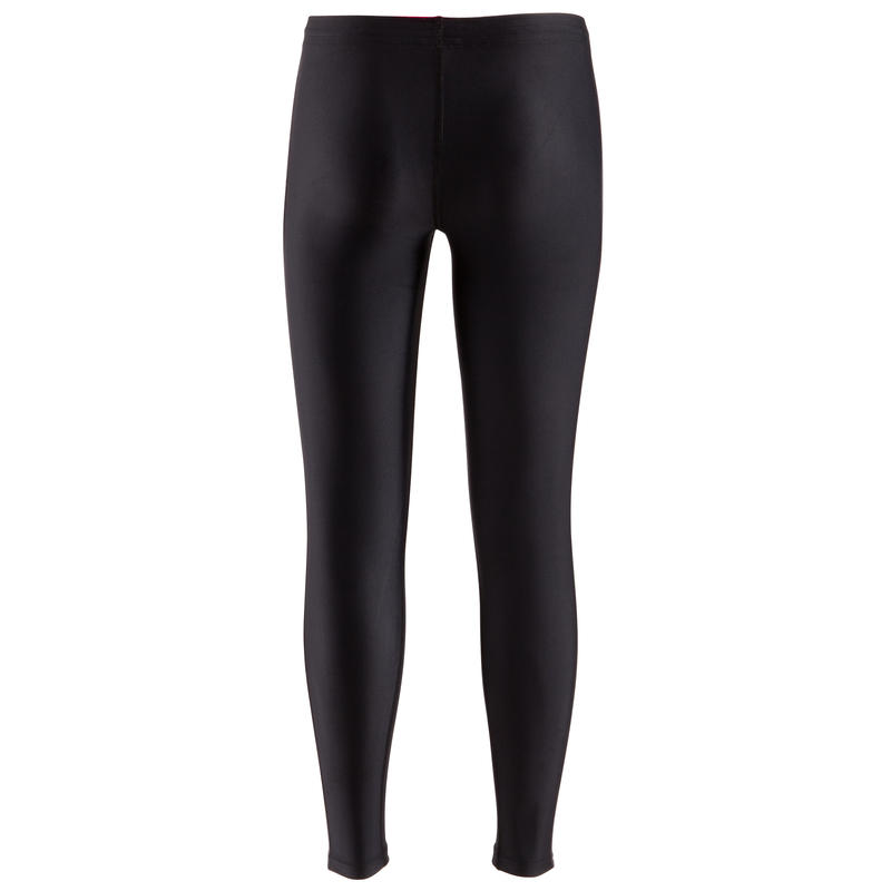 EKIDEN KIDS RUNNING TIGHTS BLACK Decathlon