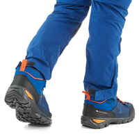 Botas de montaña y trekking impermeables Niños 28 a 34 Quechua MH120 velcro