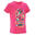 Camiseta de montaña y trekking manga corta Niños 2-6 años Quechua MH100 rosa
