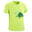 T-Shirt de randonnée - MH100 vert anis - enfant 7-15 ans