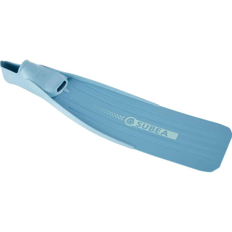 SUBEA FRD 500 freediving fins Arctic blue Decathlon