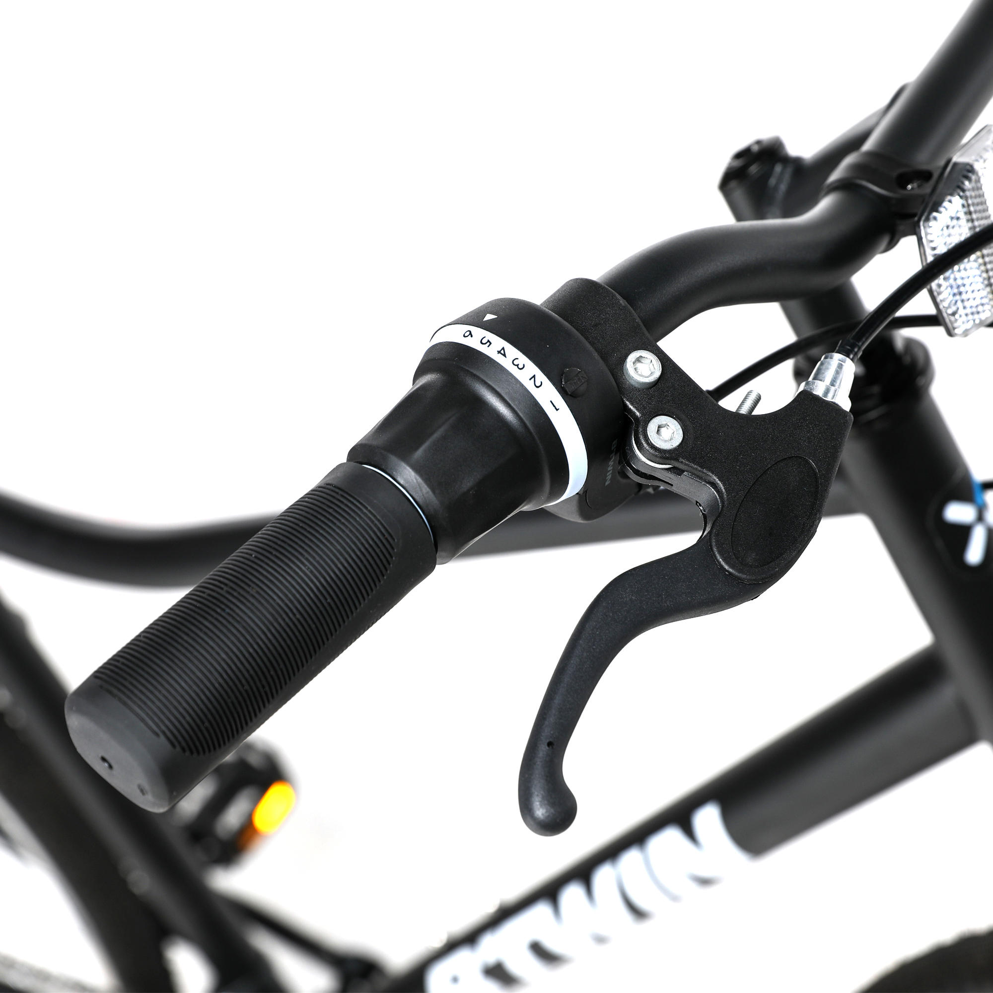 Hybrid Bike Riverside 100 6 speed V Brake Black