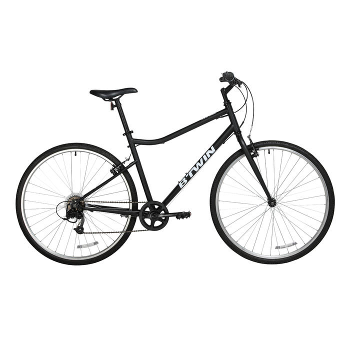 Hybrid Bike Riverside 100 speed V-Brake Black