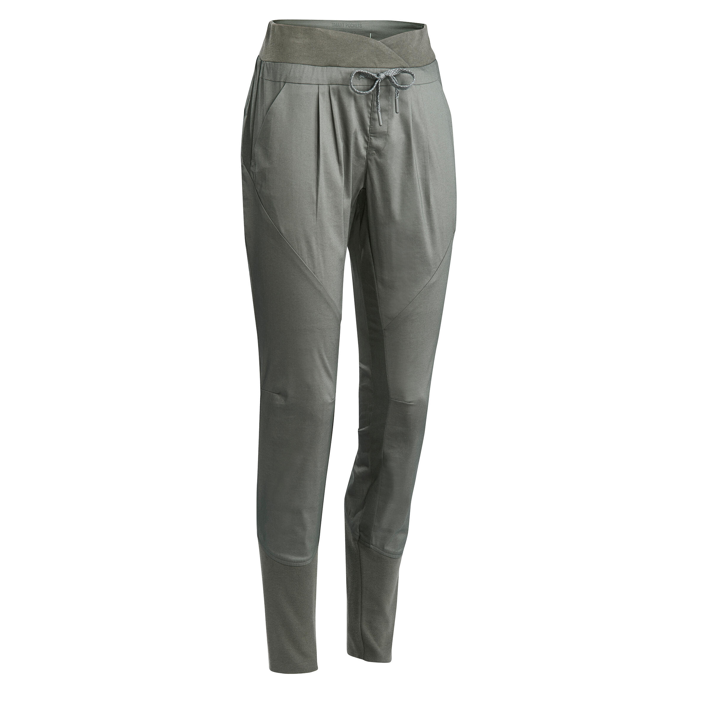 Buy Women Mountain Trekking Resistant Khaki Trousers MT 500 V2 Online   Decathlon