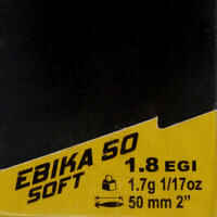 50 פתיונות EBIKA רכים 1.8 לדיונון/תמנון