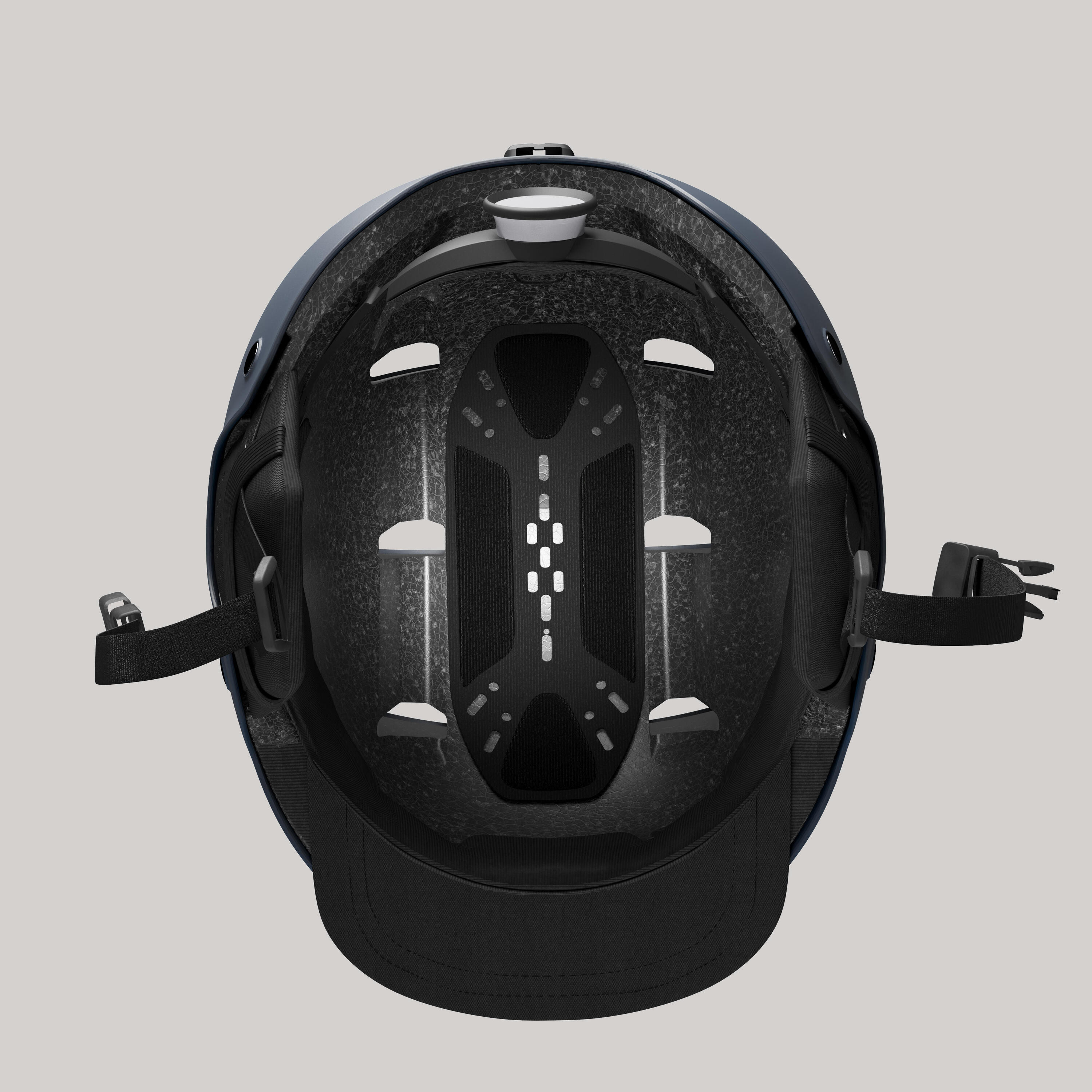 500 Cycling Bowl Helmet Blue BTWIN Decathlon