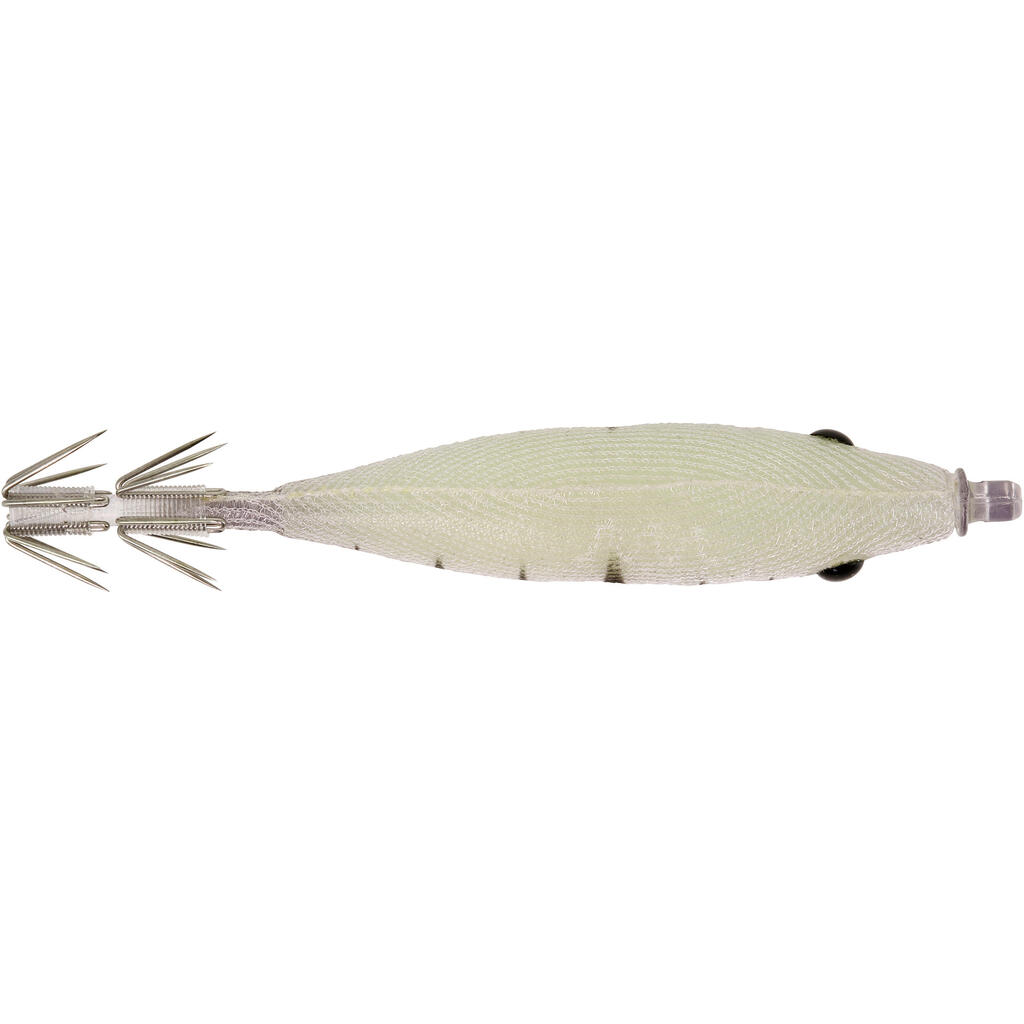 Turlutte EBIKA soft 2.5 90 orange pêche des seiches/calamars