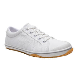 WOMEN BADMINTON SHOES BS 100 WHITE