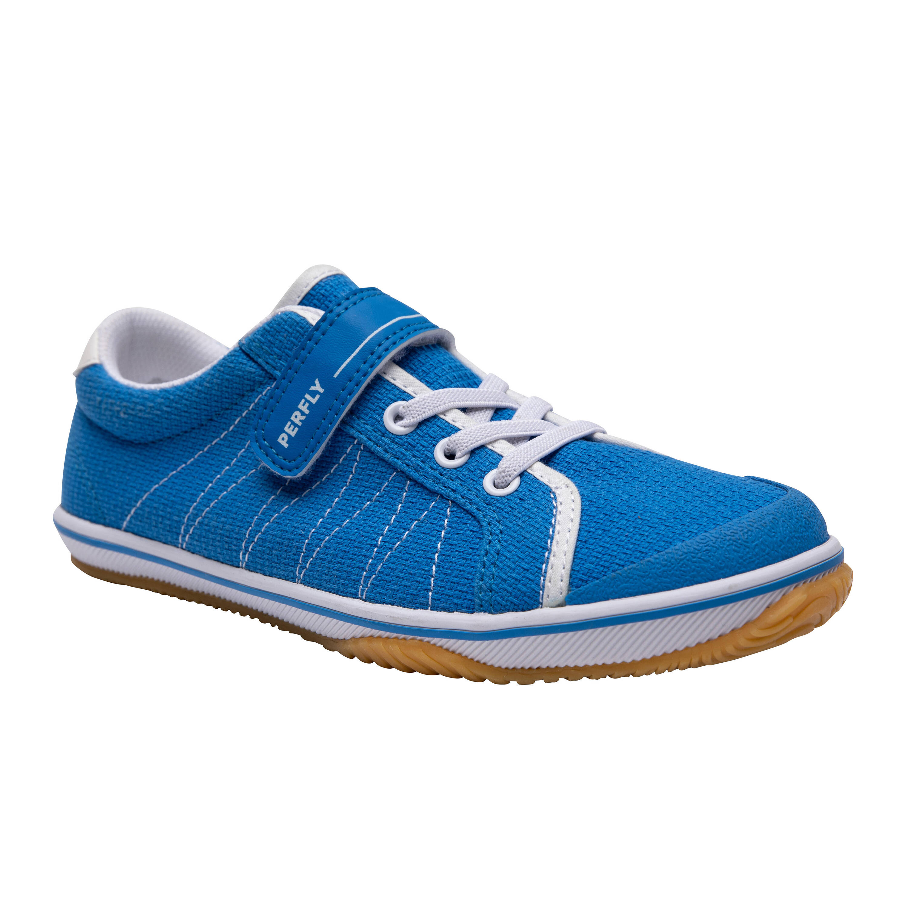 Kids Badminton Shoe BS 100 Blue -  1