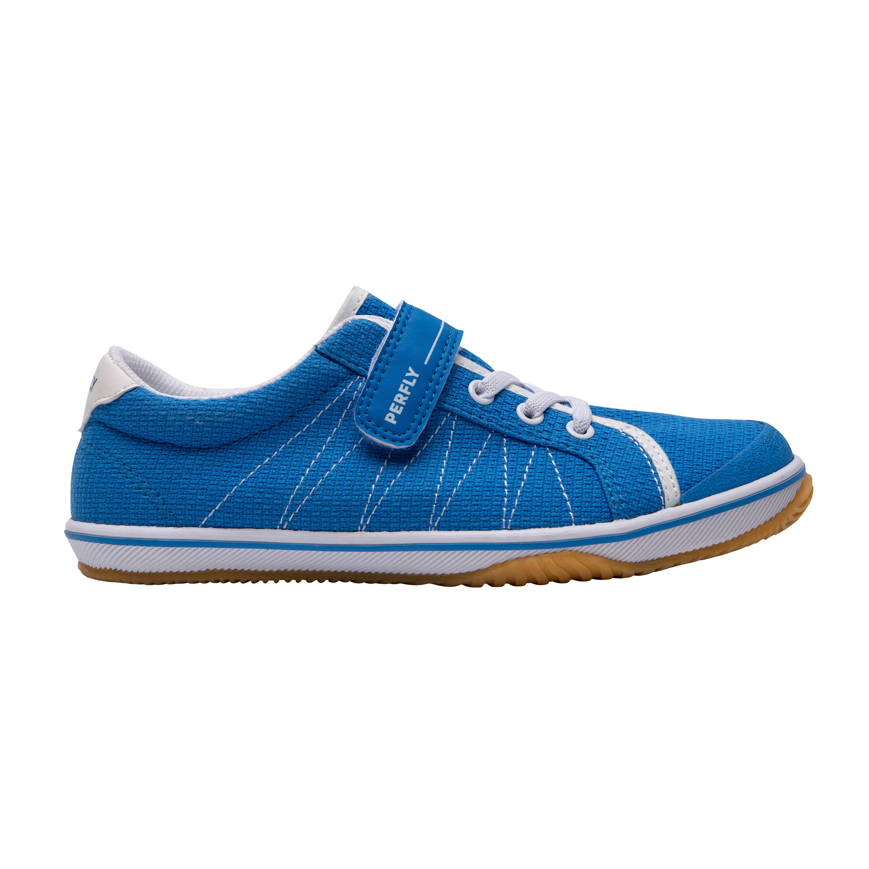 Kids Badminton Shoe BS 100 Blue -  3
