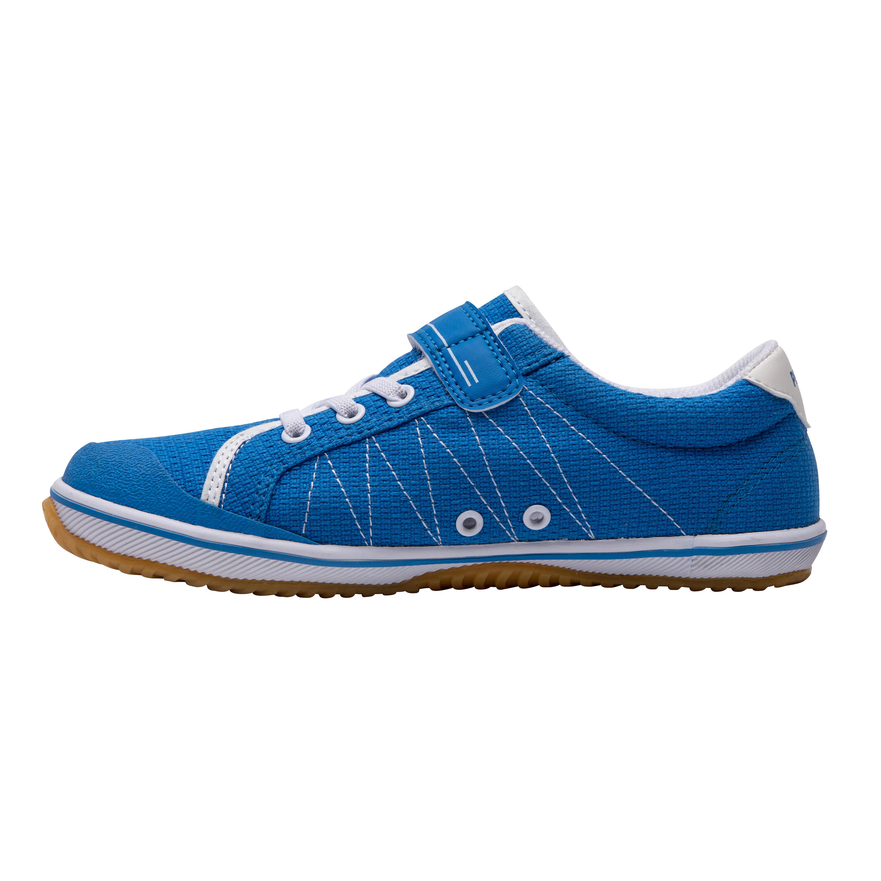 JUNIOR BADMINTON SHOES BS 100 BLUE 3/16