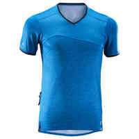 Short-Sleeved Mountain Biking Jersey - Blue