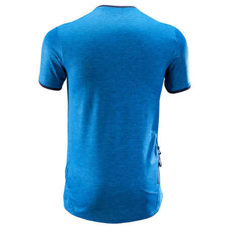 Short-Sleeved Mountain Biking Jersey - Blue