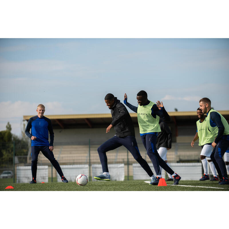 Regenjasje voor voetbal voor volwassenen T100 zwart