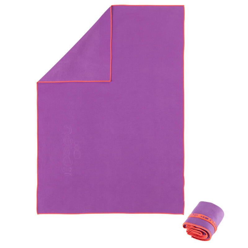 Prosop Microfibră ultra compact mărimea M 60 x 80 cm Negru