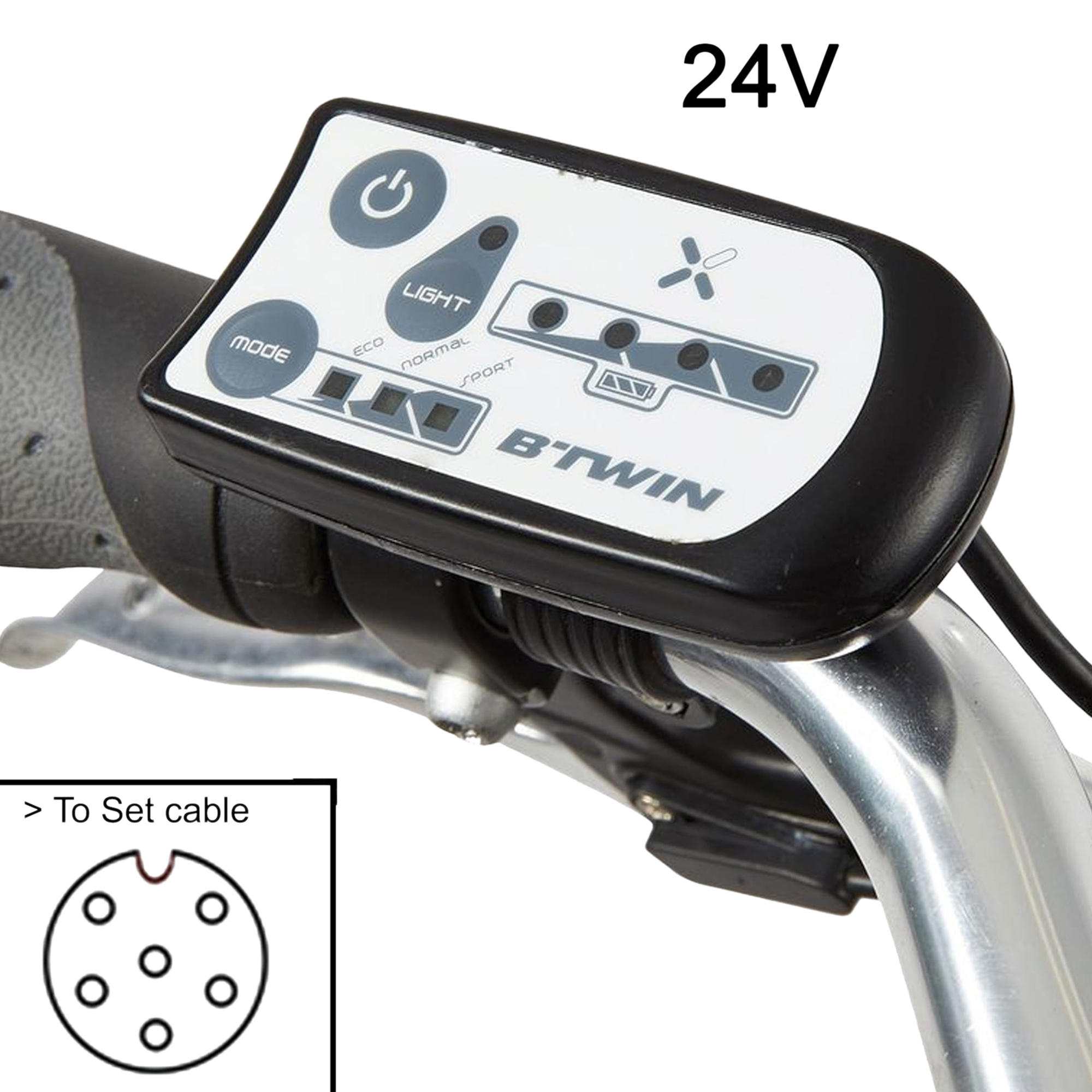 Display 24v bicicletă B’ebike 5 ELOPS 24V