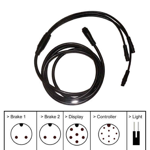 
      Screw-In Accessories Wire Harness for B'ebike 500 and 700.
  