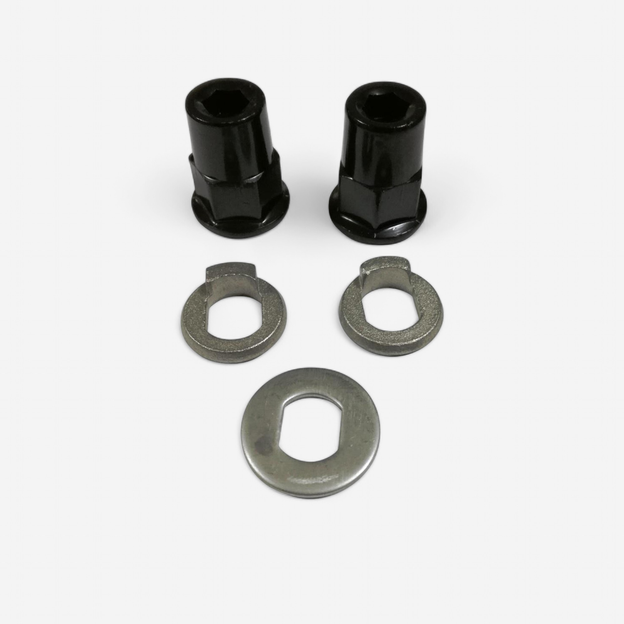 Lot De 18 écrous D'essieu De Roue VTT + Rondelles - Acier Au Carbone M8/M9.5/M10 - Pour VTT, Vélo Pliant, Enfant
