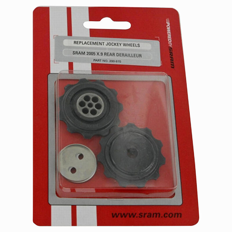 PAR DE ROLETES DE DESVIADOR SRAM X9 2008-2010