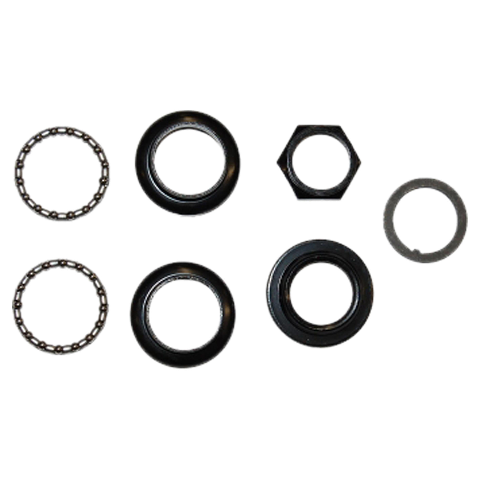 Kit rulmenți Direcţie cu filet 1″ Negru ATELIER