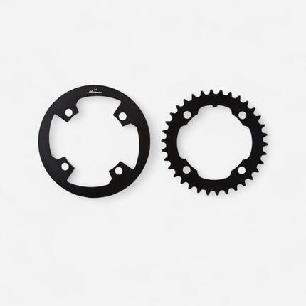 Kettenblatt Trekkingbike 34 Zähne Alu+Gehäuse