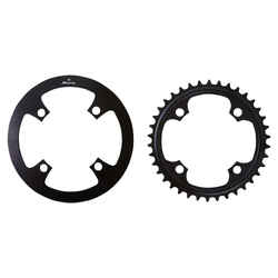 Mountain Bike 38 T Aluminium Chainring + Chain Guard 