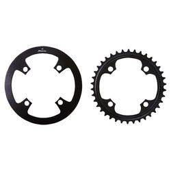 Hybrid Bike 38-Tooth Aluminium Chainring and Housing