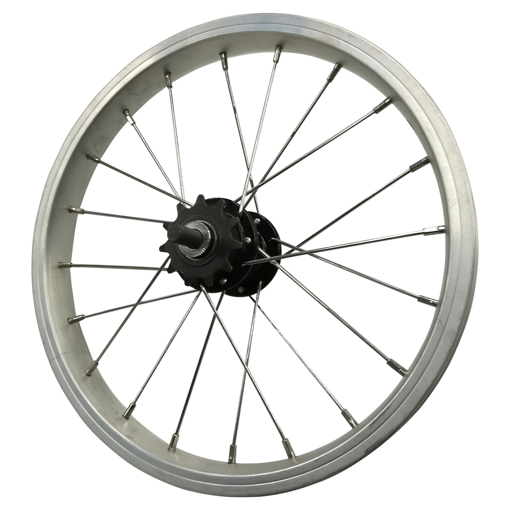 Ruota posteriore bici pieghevole 14\