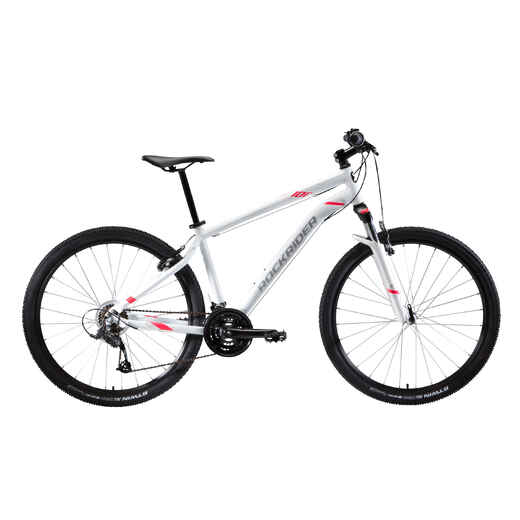 
      VÉLO VTT ST 100 FEMME BLANC ROSE AF 27,5"
  