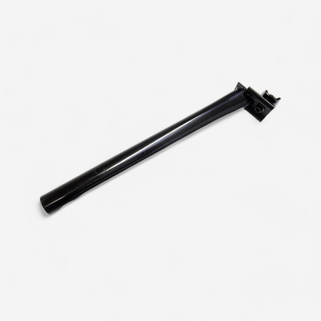 Črna sedežna karbonska opora z varjeno objemko (27,2 mm 400 mm)