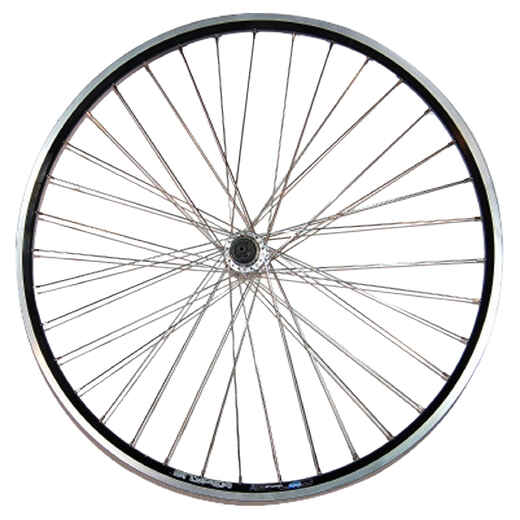 
      28" Single-Walled Drum Brake Free Wheel Rear Wheel  - Silver
  