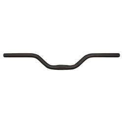 25.4 560 mm City Riser Aluminium Handlebar - Black