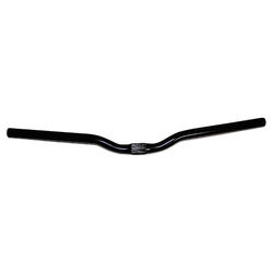 25.4 620 mm Steel MTB Handlebar - 50 mm Rise - 6° Backsweep - 5° Upsweep - Black