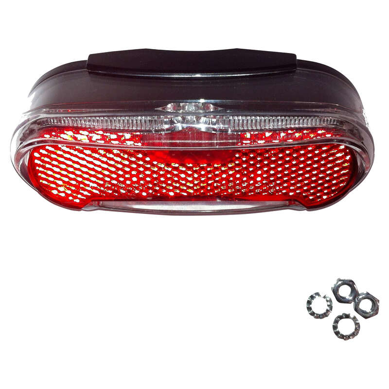 Faston Bike LED 50 mm Rear Bike Light Decathlon