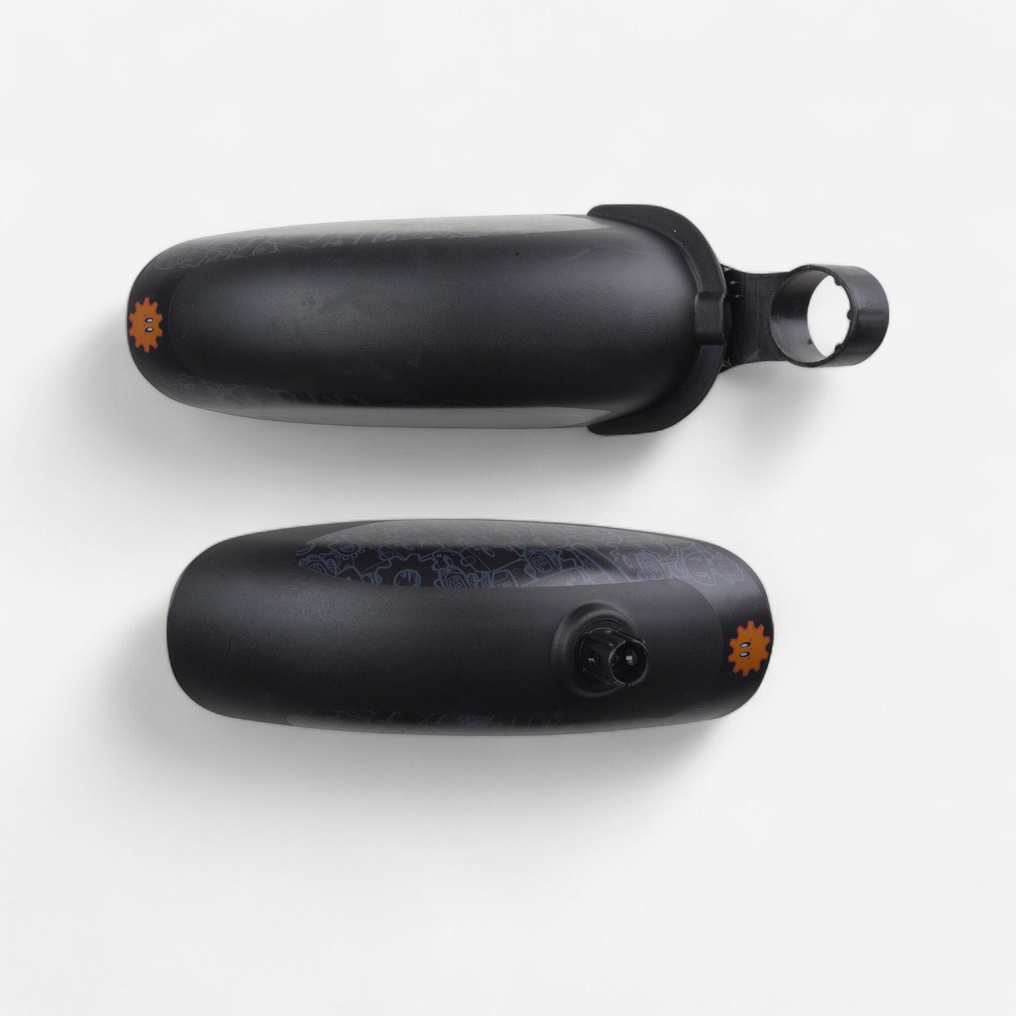 Btwin - Garde Boue 14 Pouces Robot Paire Noir - Garde-boue - Sav Cycle - Noir - Taille Unique - Decathlon