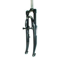 Fork Susp 26'' 1'' Thread Hybrid Bike - Black