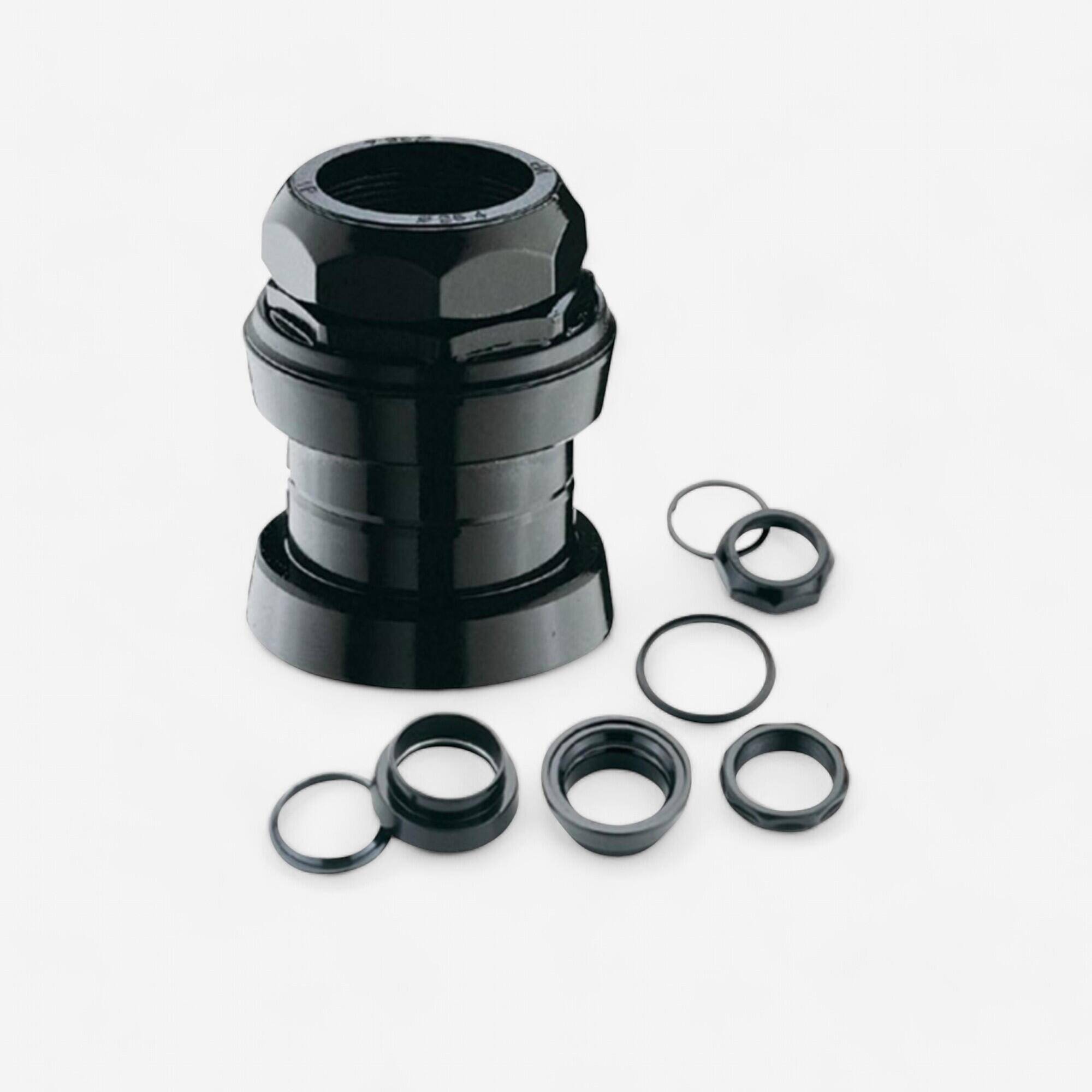 1"1/8 Threaded Headset - Black -  1