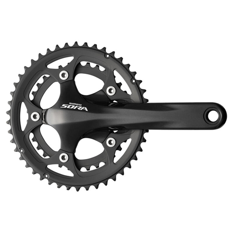 Kurbelgarnitur 2-fach Kettenblatt Shimano Sora R3000 